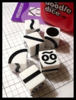 Dice : Dice - Game Dice - Doodle Dice Ebay Sept 2009